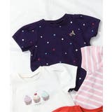 ネイビーブルー | 裾スカラップアソートTシャツ_接触冷感 | F.O.Online Store