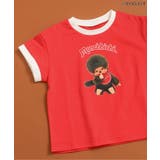 レッド | WEB限定【モンチッチ】 リンガーTシャツ | F.O.Online Store