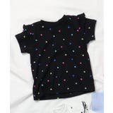 ブラック | 袖フリルTシャツ/7days Style | F.O.Online Store
