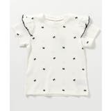 ドット柄 | 袖フリルTシャツ/7days Style | F.O.Online Store