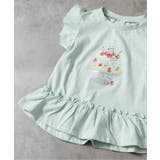 ミント | WEB限定  【接触冷感】キラキラスパンコールTシャツ | F.O.Online Store