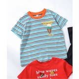 ボーダー柄 | バラエティかぎ針モチーフTシャツ | F.O.Online Store