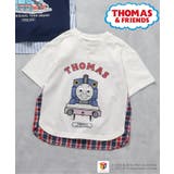 オフホワイト | きかんしゃトーマス ドッキングTシャツ | F.O.Online Store