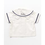 tiny bear セーラー衿半袖シャツ | F.O.Online Store | 詳細画像3