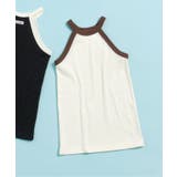 アイボリー | 無地・マルチボーダーアメスリタンク 接触冷感 | F.O.Online Store