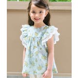 サックス | 【リンク】レースフラワープリントチュニック | F.O.Online Store