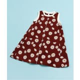 ブラウン | 【リンク】総柄タンクメロウワンピース  吸水速乾 接触冷感 | F.O.Online Store