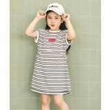 ボーダー柄 | 【リンク】アソートロゴドロストワンピース | F.O.Online Store