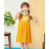 キャメル | 【リンク】ノースリーブプリーツナンバリングワンピース 接触冷感 | F.O.Online Store