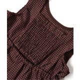 バックオープンフリルチェックワンピース | F.O.Online Store | 詳細画像4
