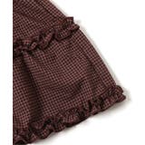 バックオープンフリルチェックワンピース | F.O.Online Store | 詳細画像5