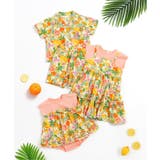 【リンク】3柄フリルキャミドッキングワンピース | F.O.Online Store | 詳細画像3 