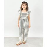 ストライプ柄 | ストライプ・ドットフリルサロペット  吸水速乾 | F.O.Online Store