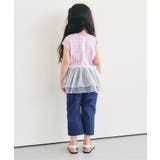 ひんやりサイドレースクロップドパンツ 8分丈 接触冷感 | F.O.Online Store | 詳細画像14