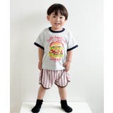 【リンク】フラワー・ストライプ柄パイルハーフパンツ 4分丈 | F.O.Online Store | 詳細画像10