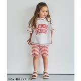 マルチボーダーサイドフリルレギンス 5分丈 接触冷感 | F.O.Online Store | 詳細画像8