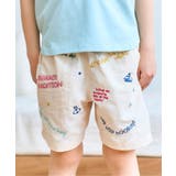 アイボリー | 水陸両用バイカラー・刺繍ハーフパンツ  4分丈 | F.O.Online Store