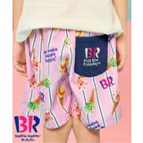 ピンク | サーティワン デニム・ストライプハーフパンツ 4分丈 | F.O.Online Store