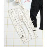 ドット柄 | サイドフリル水陸両用レギンス  10分丈 UVカット | F.O.Online Store