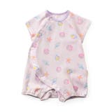 ラベンダー | ぽこぽこ総柄ロンパス | F.O.Online Store