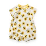 イエロー | ぽこぽこ総柄ロンパス | F.O.Online Store