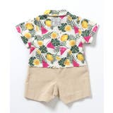 【リンク】チェック・サマーフルーツ柄BOYSロンパス | F.O.Online Store | 詳細画像10
