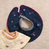ネイビーブルー | マリン刺繍スタイ | F.O.Online Store