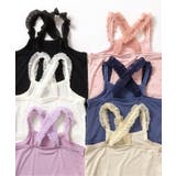 WEB限定 ひんやりメッシュクロスストラップキャミ_吸水速乾_接触冷感 | F.O.Online Store | 詳細画像21 