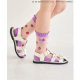 パープル | 【サンリオキャラクターズ】シースルーフラワーソックス | F.O.Online Store