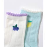 フルーツ柄吸水速乾クルーソックス | F.O.Online Store | 詳細画像5 