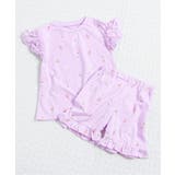ラベンダー | ひんやりバラエティGIRLSパジャマ  4分丈 吸水速乾 接触冷感 | F.O.Online Store