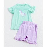 ミント | ひんやりバラエティGIRLSパジャマ  4分丈 吸水速乾 接触冷感 | F.O.Online Store