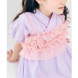WEB限定 フリルビスチェ付きワンピース甚平 | F.O.Online Store | 詳細画像6 