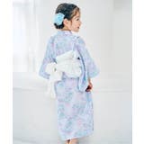 サックス | アプレのはんなりGIRLS2WAYセパレート浴衣 | F.O.Online Store