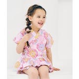 ピンク | アプレのはんなりGIRLSペプラム甚平 | F.O.Online Store