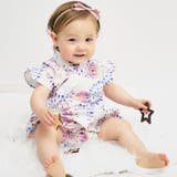 ピンク | アプレのはんなりGIRLSベビー甚平ロンパス | F.O.Online Store