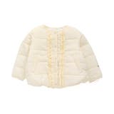 アイボリー | WEB限定 デイリー中綿フリルジャケット | F.O.Online Store