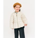 アイボリー | ペプラムハートキルトアウター | F.O.Online Store