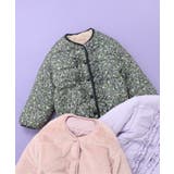 花柄 | WEB限定 ファーリバーシブルアウター | F.O.Online Store