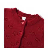 ハート透かし編みベビーカーディガン | F.O.Online Store | 詳細画像5 