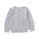 グレー | かぎ編みニットカーディガン | F.O.Online Store