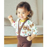 アイボリー | tiny bear Palette 総柄Tシャツ | F.O.Online Store