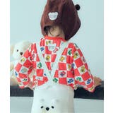 レッド | tiny bear Palette 総柄Tシャツ | F.O.Online Store