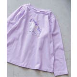 ラベンダー | WEB限定 GIRLSモチーフTシャツ | F.O.Online Store