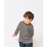 ボーダー柄 | ワンポイントロゴワッフルTシャツ | F.O.Online Store