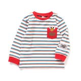 WEB限定  セサミストリート エルモポケットボーダーTシャツ | F.O.Online Store | 詳細画像2 