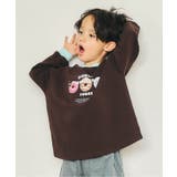 ブラウン | 【リンク】バラエティ転写モチーフTシャツ | F.O.Online Store