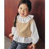 襟フリルベストドッキングトップス | F.O.Online Store | 詳細画像1