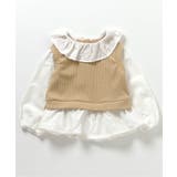 襟フリルベストドッキングトップス | F.O.Online Store | 詳細画像2