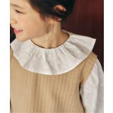 襟フリルベストドッキングトップス | F.O.Online Store | 詳細画像3